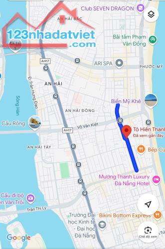 Vị trí quá đẹp - Bán nhà Tô Hiến Thành sát biển Mỹ Khê trung tâm du lịch biển. - 1