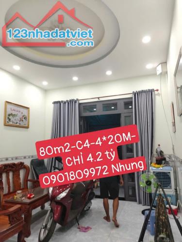 BÁN NHÀ- DS8-LINH XUÂN- 80M2-4x20M- HẺM XE HƠI THÔNG- Không Quy hoạch