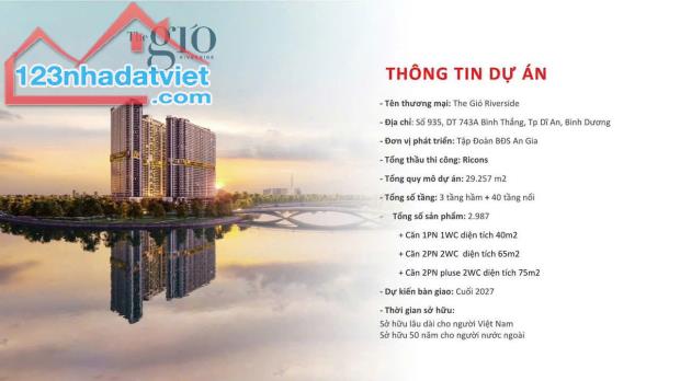 Chỉ trả trước 160tr, cơ hội sở hữu căn hộ The Gió Riverside - Xu hướng căn hộ Metro - 2