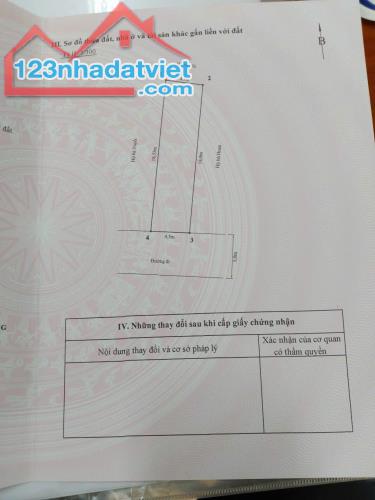 Bán lô đất tại Cát Linh, mặt ngõ đường nhựa giá chỉ 26,5tr/m2 Tràng Cát - Hải An.