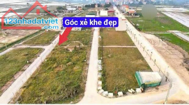 Bân lô góc xẻ khe 80m tại khu dân cư Cẩm Xá, Mỹ Hào, Hưng Yên - 1