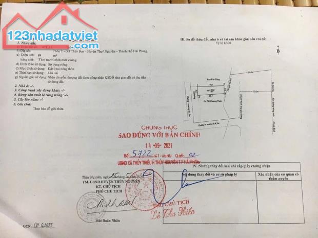 -Bán lô mặt đường Máng Nước vị trí tuyệt đẹp  ✅ Diện tích 89m2.  ✅ Hướng Đông ( cực hiếm) - 1