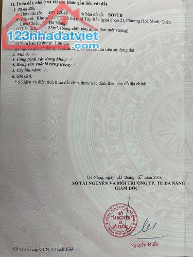 Bán đất MT Hoà Phú 14 ,P Hòa Minh,Q Liên Chiểu , Đà Nẵng - 1