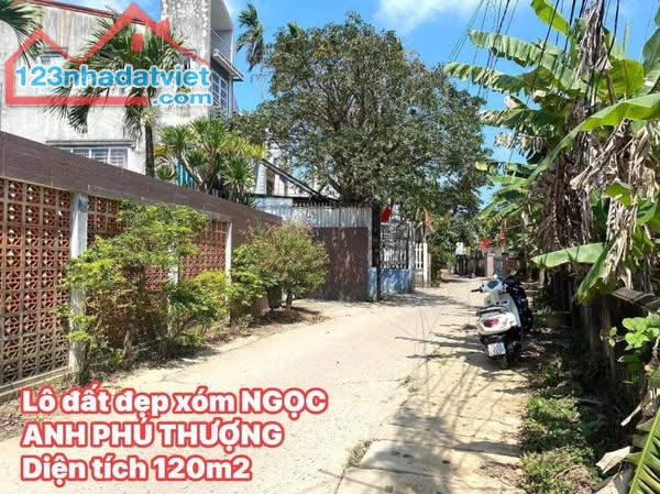 BÁN LÔ ĐẤT 2 MẶT TIỀN NGỌC ANH PHƯỜNG PHÚ THƯỢNG QUẬN THUẬN HOÁ TP HUẾ   Diện tích 120m2