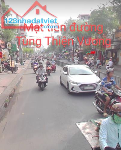 Nhà 2 mặt tiền Tùng Thiện Vương và Cao Xuân Dục, Q.8, DT: 85m2, hai tầng, giá 18 tỷ 5.