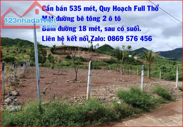 CẦN BÁN LÔ ĐẤT VƯỜN TẠI XÃ KHÁNH PHÚ, KHÁNH VĨNH, KHÁNH HOÀ - 2