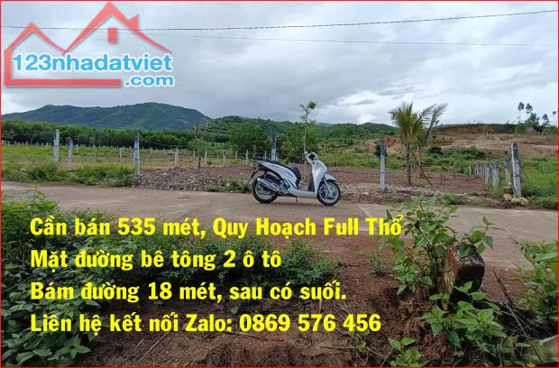 BÁN ĐẤT XÃ KHÁNH PHÚ, KHÁNH VĨNH, KHÁNH HOÀ