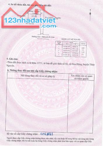 Anh chủ gửi bá.n lô đất tại tdp Đường Đá- Phường Hoa Động   ✅ Diện tích từ 60m2 - Hướng Bắ - 1