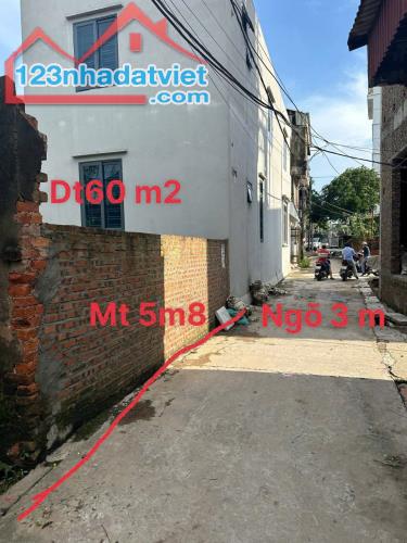 bán lô đất 60m trung tâm xã Lam điền-chương mỹ .hà nội