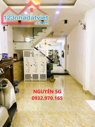 3 TẦNG MỚI ĐẸP - DT 84 M2 (4 x 21) - NGUYỄN VĂN NGHI - NGAY CHỢ GÒ VẤP.