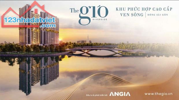 The Gió Riverside – Căn hộ ven sông, liền kề Metro – Thanh toán chỉ 10%, giá từ 1.6 tỷ!