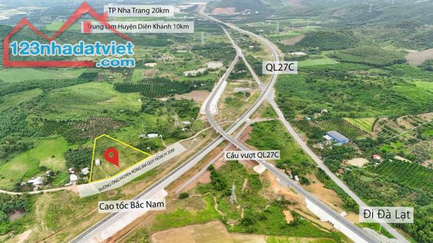 Lô đất vườn mặt tiền 128m đường nhựa Ông Huyện - QUI HOẠCH ĐẤT Ở - xã Diên Thọ - 4