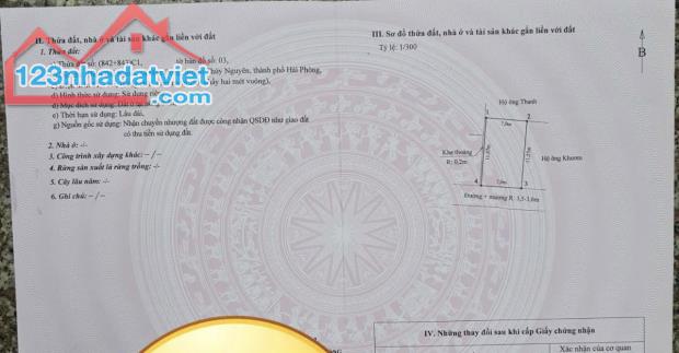 Bán lô đất đẹp nhìn thẳng ra sân bóng Bái Ngoài - Hoa Động đường oto 7 chỗ giá 1.x tỷ.