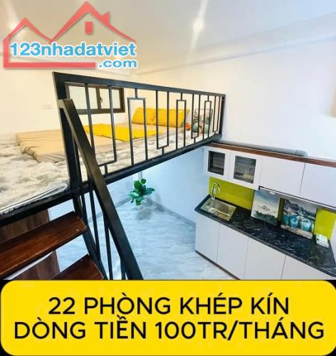 🔥 BÁN CCMN MỸ ĐÌNH 85M2 - 8 TẦNG - MT 8.8M – 22 PHÒNG - DT 100 TRIỆU/THÁNG 🔥 - 4