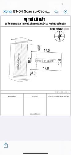 Bán 170m2 đất biệt thự dự án Gold 4 - Quán Bàu