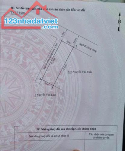 B.án nhà 4 tầng ngay trường tiểu học Bạch Đằng, Sở Dầu, Hồng Bàng - 1