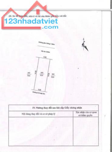 Bán đất KDC Trần Hưng Đạo, ph Ngọc Châu, TP Hải Dương, 72.5m2, mt 5m, đường 17.5m - 2