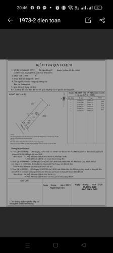 Chủ nợ không trả nổi cần bán thanh lý lô đất ở nông thôn tại Diên Toàn, Diên Khánh - 1