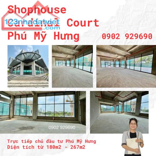 MỞ BÁN SHOPHOUSE DỰ ÁN CARDINAL COURT PHÚ MỸ HƯNG - 0902929690