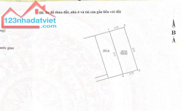 Đất đẹp trung tâm Bồ Đề Long Biên hướng nhìn ra hồ diện tích 100m mặt tiền: 6m 20 tỷ - 4