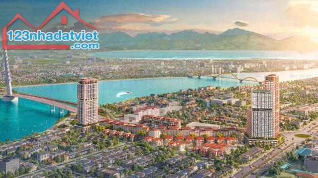 Căn 89m22 (2PN+1) Full giá 4.564 tỷ - Sun Cosmo ngay cầu Trần Thị Lý