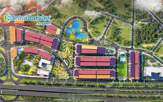 Liền kề 2 Nội khu Diện Tích 100m2 Dự Án Bavella Green Park Bắc Giang - 5