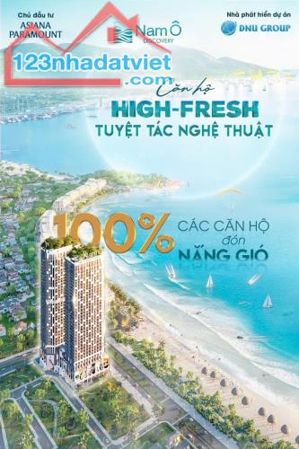 Sở hữu căn hộ cao cấp view biển vịnh Đà Nẵng, sẵn 2, 3 PN giá chỉ từ 65tr/m2