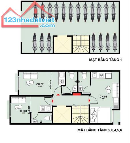 Bán CCMN Dòng Tiền_ 75tr/th_Phố Lê Thanh Nghị_ Hai Bà Trưng_Dt: 60m - 1