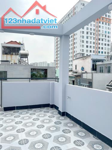 Nhà mới 4 tầng hẻm thẳng đường Bùi Minh Trực P5Q8. 4.8 tỷ - 3