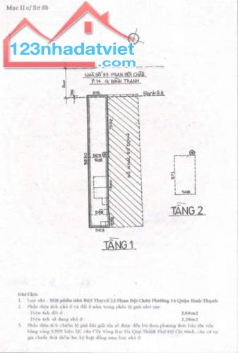 Bán đất mặt tiền Phan Bội Châu, P.14, Bình Thạnh: 5,2 x 32, giá 25 tỷ - 1