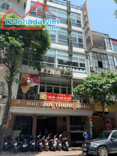 CHO THUÊ Nhà Phạm Tuấn Tài, DT 200m, 7 tầng, MT 8,3m, THÔNG SÀN, THANG MÁY, Ô TÔ