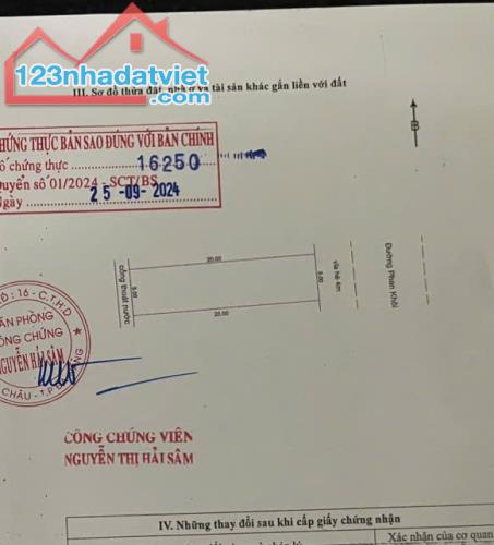 Cần bán gấp lô Phan Khôi - Hòa Xuân, ngay chợ, đường 7m5, giá 3 tỷ 550 tl