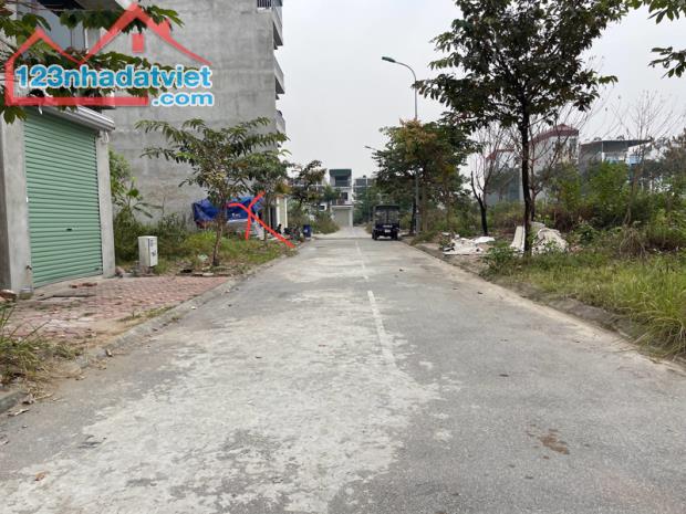 View vườn hoa 79,5m2 đất TĐC Trâu Quỳ, Gia Lâm - Đường ô tô tránh, tiện ích bạt ngàn