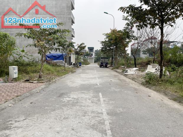 View vườn hoa 79,5m2 đất TĐC Trâu Quỳ, Gia Lâm - Đường ô tô tránh, tiện ích bạt ngàn - 1