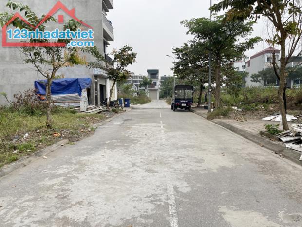 View vườn hoa 79,5m2 đất TĐC Trâu Quỳ, Gia Lâm - Đường ô tô tránh, tiện ích bạt ngàn - 2