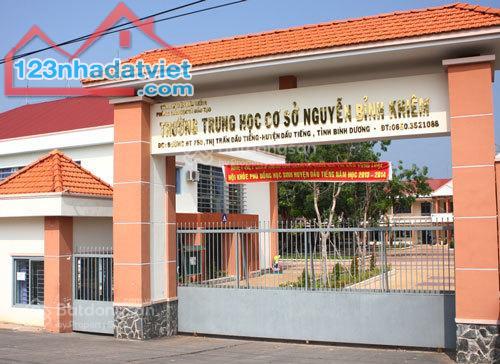 BÁN GẤP LÔ ĐẤT,THỊ TRẤN DẦU TIẾNG,NGHỈ DƯỠNG VIEW SÔNG SG,ĐẸP NHƯ KHU ĐÔTHỊ VẠN PHÚC,550TR - 5