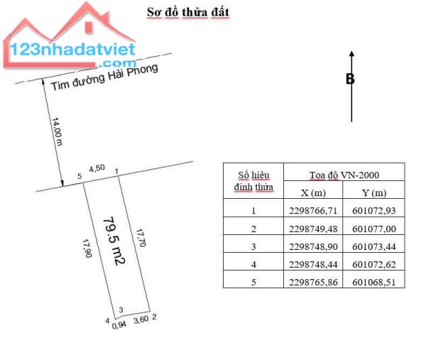 Bán đất Hoà Nghĩa - Dương Kinh - Hải Phòng