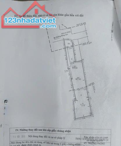 Bán nhà diện tích lớn giá rẻ p5, Q8. 117m2 [4,2 × 28] nhà C4 đường Bông Sao, chỉ 3,8Ty TL - 4