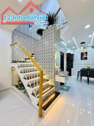 NHÀ ĐẸP HẺM THÔNG - NGAY NGÃ 5 QUANG TRUNG - GÒ VẤP - 46m2 FULL NỘI THẤT👉 4tỷ770. - 2