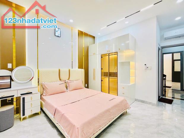 🏠Bán Nhà Quang Trung - Gò Vấp - Hẻm 4m Thông - 60m²(4 x 15) - 4 lầu - Full Nội Thất - 2