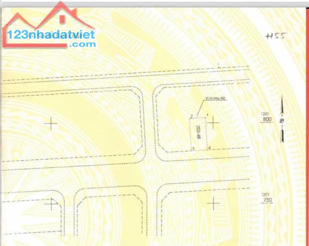 QUẬN 12, BÁN LÔ ĐẤT BIỆT THỰ KDC PHÚ NHUẬN DT 10x20m MT TRỤC ĐƯỜNG LỚN - 1