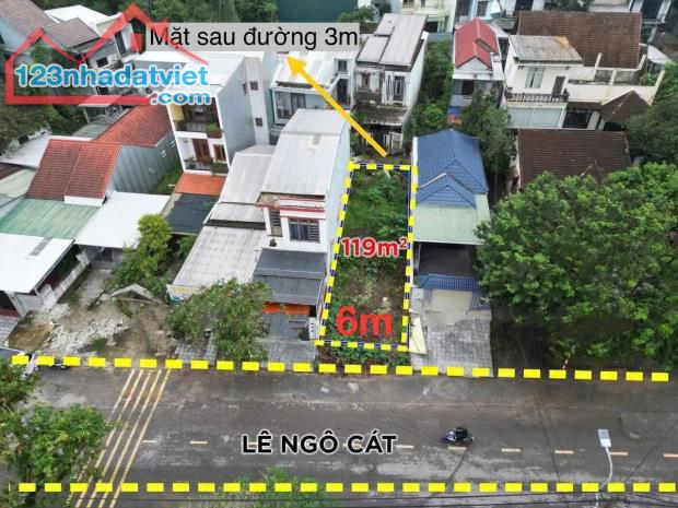 119m2 ngang 6m mặt tiền Lê Ngô Cát siêu đẹp , chỉ 3.5 tỷ - 1