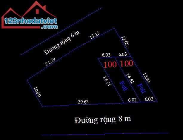 GIÁ SỐC NHẤT THỊ TRƯỜNG TẠI ĐỒNG THỐ HỒNG KÝ DT 100 M FU THỔ CƯ GIÁ CHƯA ĐẾN TỶ