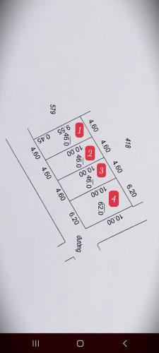 1.x tỷ, 46m full thổ, đường thông 4.3 m, vuông đẹp Mễ Sở, Văn Giang, Hưng Yên, mt 4.6m, 09 - 2