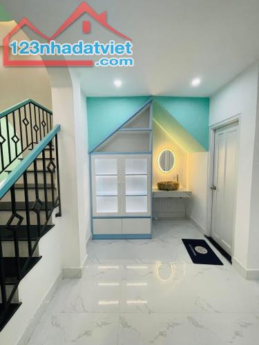 ♣ Cho Thuê nhà kề MT Hàn Mặc Tử, 50m2, 3 tầng mới, 3PN, full nội thất, Ô tô đậu cạnh nhà, - 1