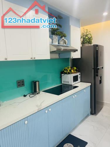 ♣ Cho Thuê nhà kề MT Hàn Mặc Tử, 50m2, 3 tầng mới, 3PN, full nội thất, Ô tô đậu cạnh nhà, - 3