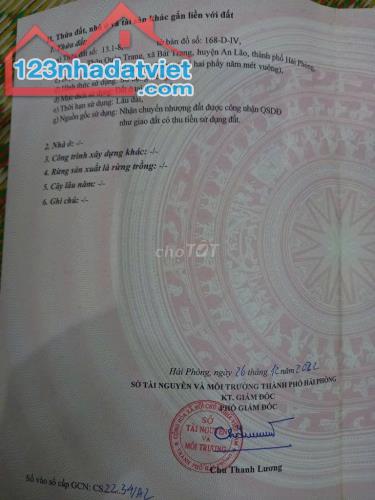SPMB Đất - 01 : Bán đất An Lão giá rẻ gần khu KCN Tràng Duệ 3. - 2