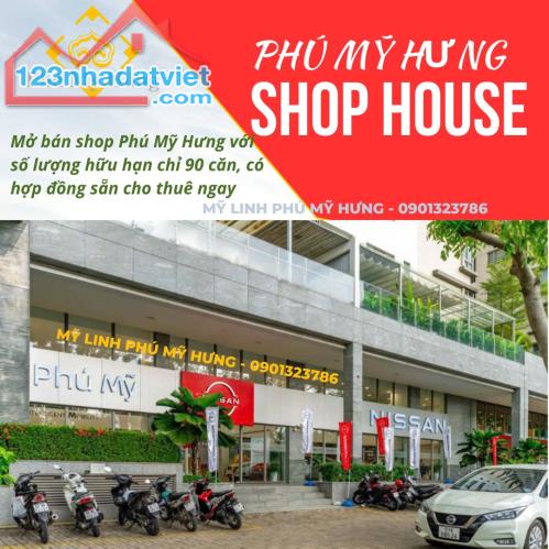 BÁN SHOPHOUSE PHÚ MỸ HƯNG MỚI NHẤT 2025