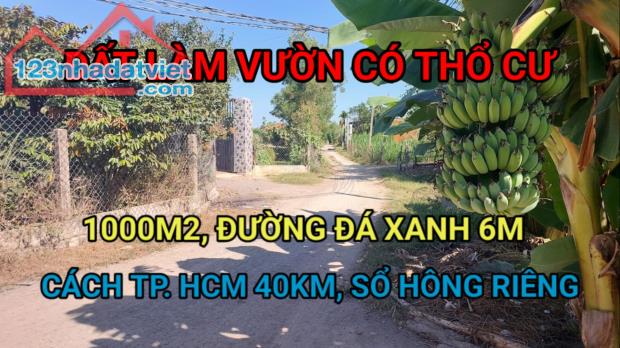 Chính chủ cần bán 1.000mv đất làm vườn có thổ cư