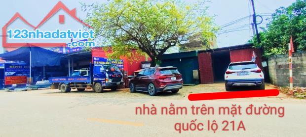 Mặt QUỐC LỘ 21A, KINH DOANH nhà 174m nhỉnh 1 tỷ  Hoà Bình - 2